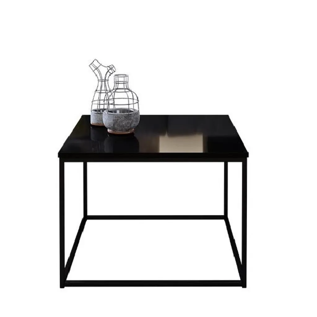 Specifiche Tavolino THADEN 1 Nero Lucido | Stabilità e Design Top