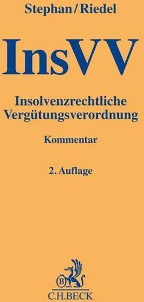 Insolvenzrechtliche Vergütungsverordnung (InsVV)