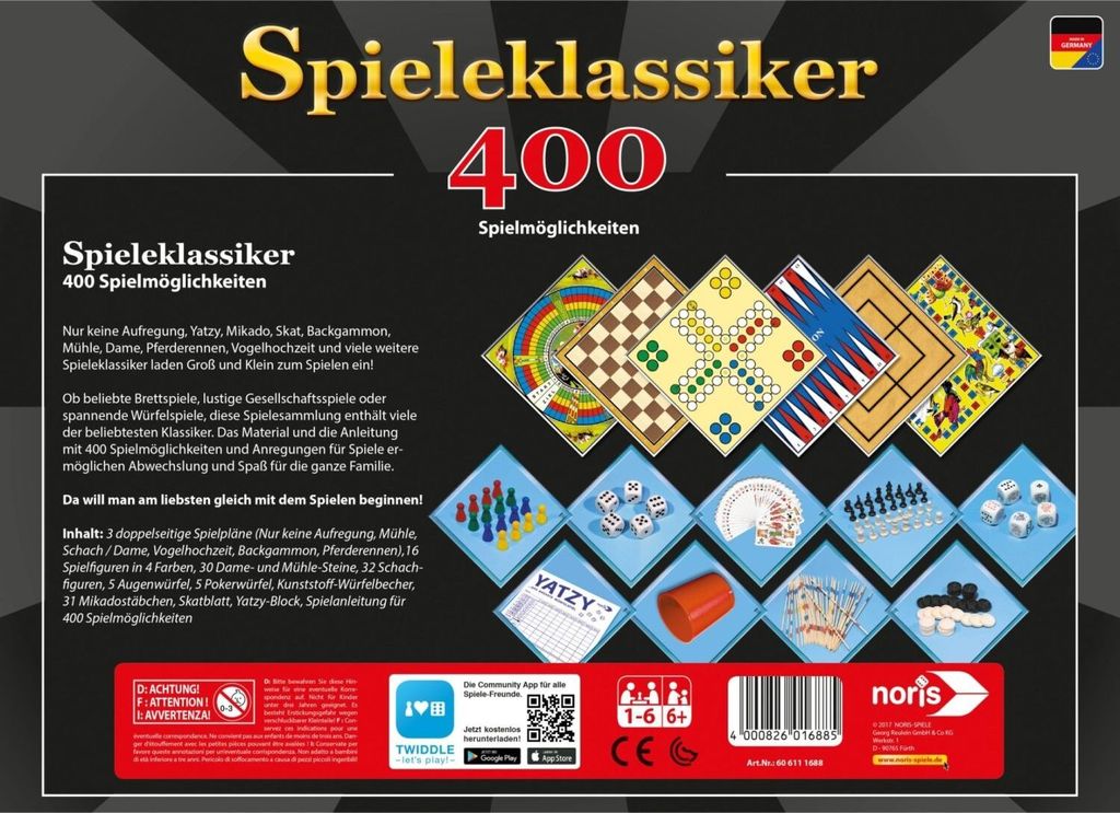 Noris - Sbírka her se 400 herními možnostmi Obrázek produktu 2
