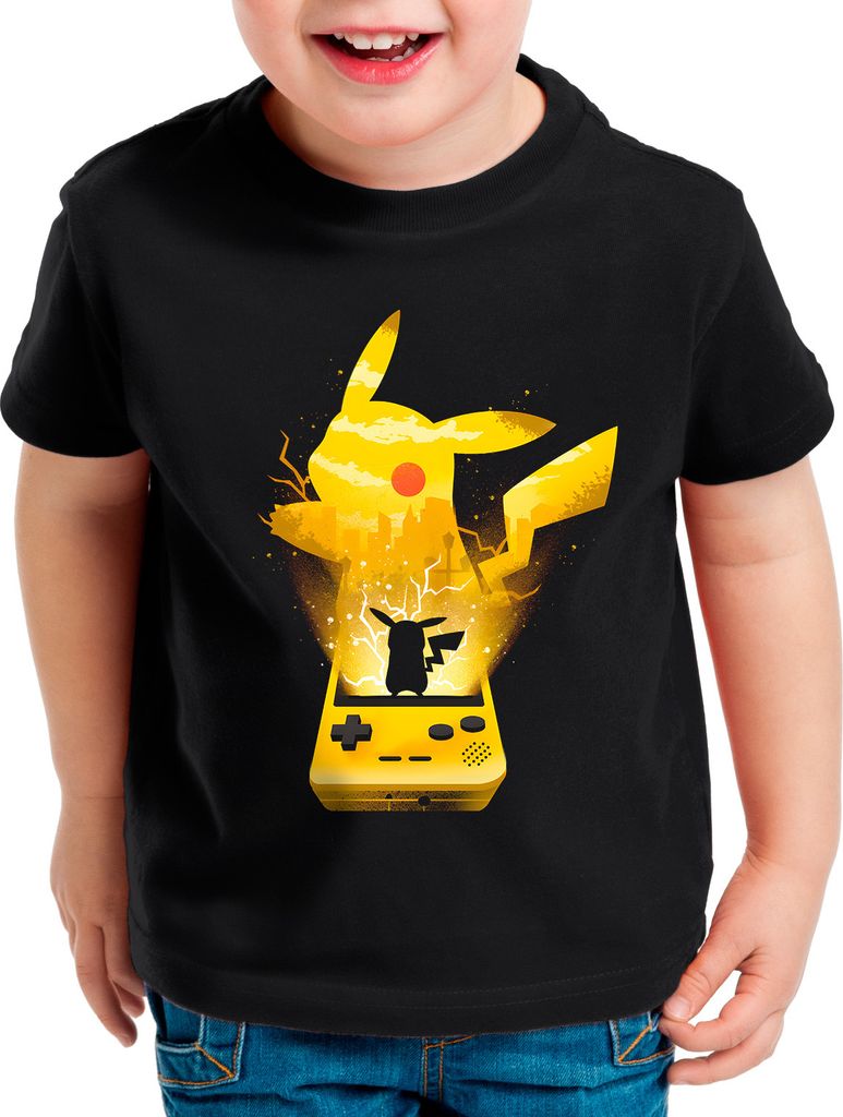 BaumwolleCloud Yellow Edition Kinder T-Shirt monster game online