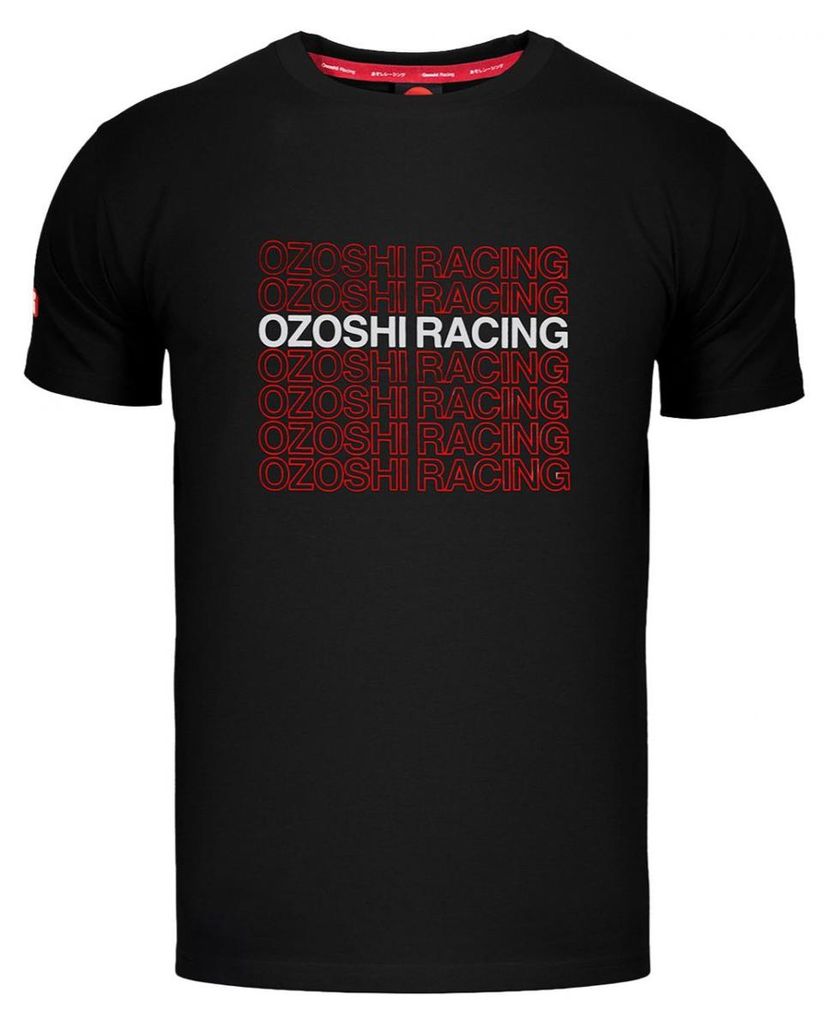 Ozoshi - T-Shirt für Herren PP9026 (L) (Schwarz)