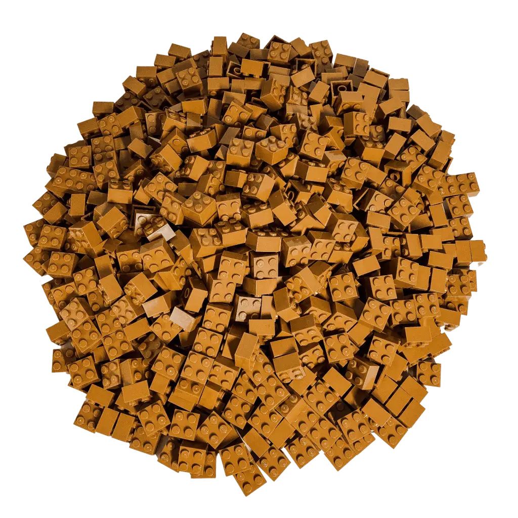 LEGO 2x2 Steine Bausteine Nougat - 3003 NEU! Menge 250x