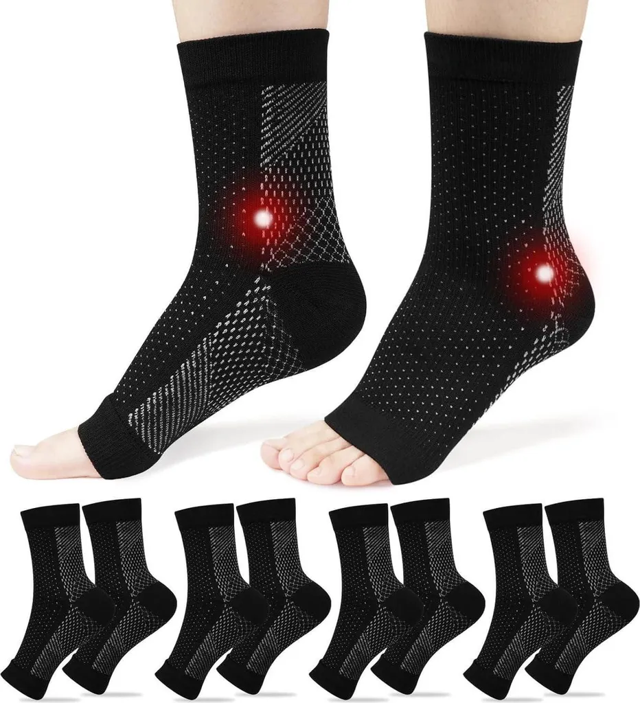 Bas de contention pour neuropathie et soulagement des pieds ACWOO