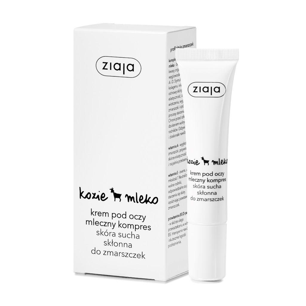 Ziaja Crème pour les yeux au lait de chèvre 15 ml Image du produit 