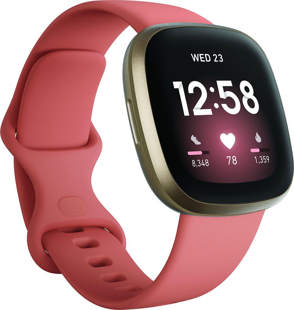 FitBit 4061856797816 Fitbit Versa 3 altrosa/softgold Immagine del prodotto 