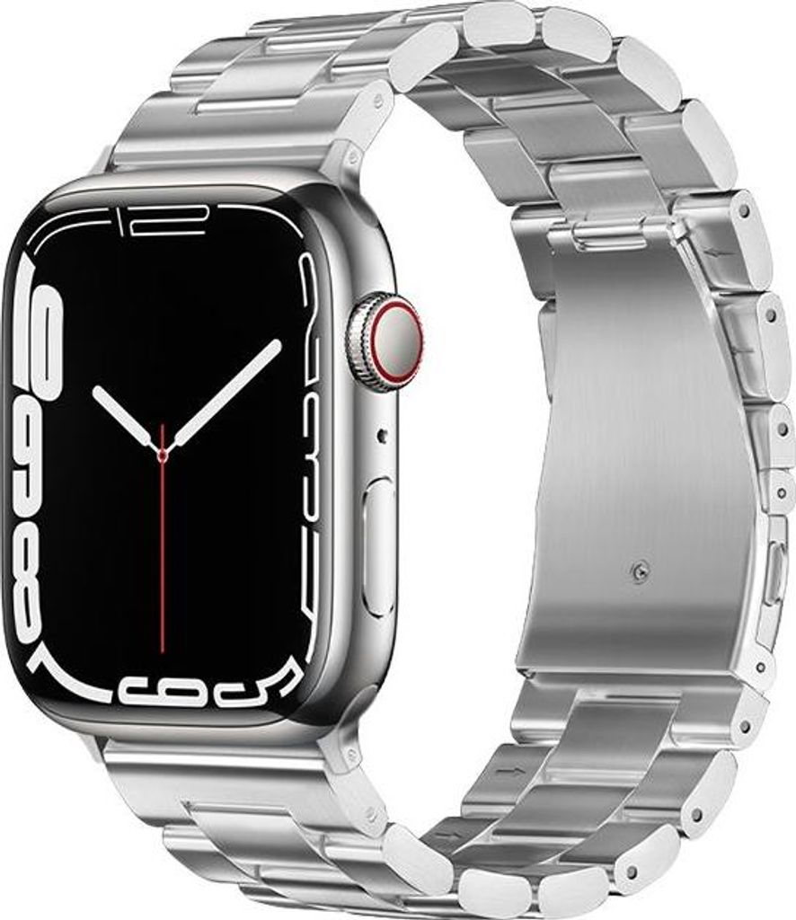 FORCELL F-DESIGN FA10 Armband passend für APPLE Watch 38 / 40 / 41 mm silber