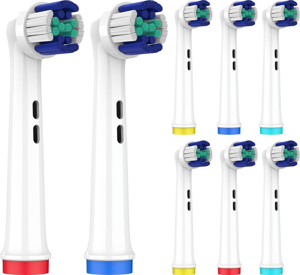 Aufsteckbürsten Kompatibel für Oral B Zahnbürsten (8er Pack) - Zahnbürstenaufsätze für ein herausragendes Zahnputzerlebnis - Passt für Oral ...