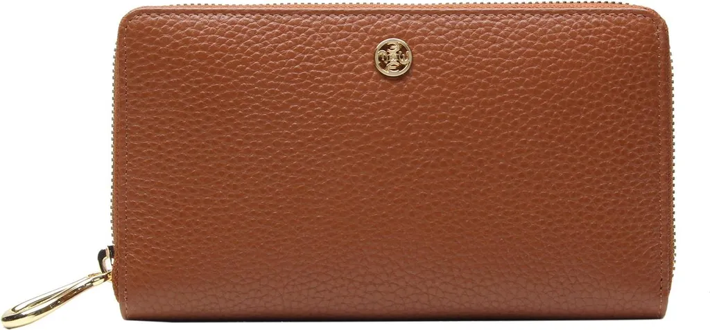 Petit portefeuille cuir Esquire Alexandria Brown pour ranger vos cartes