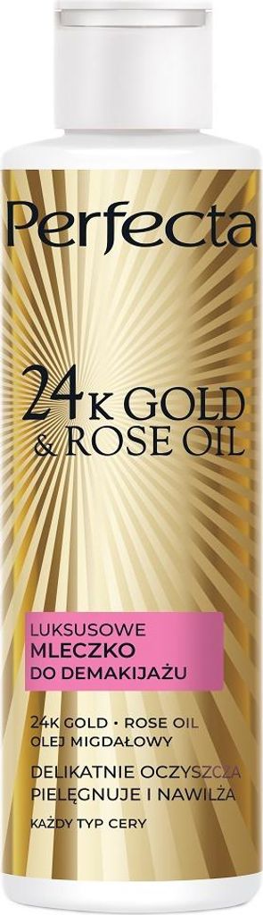 Perfecta 24k Gold Rose Cleansing Milk 200ml