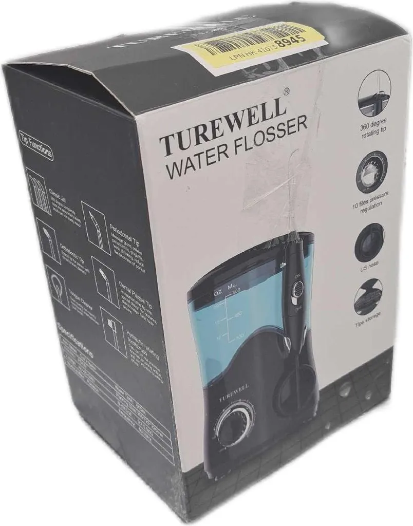 Hydropulsateur buccal à jet d'eau réglable avec 8 embouts complets - 10