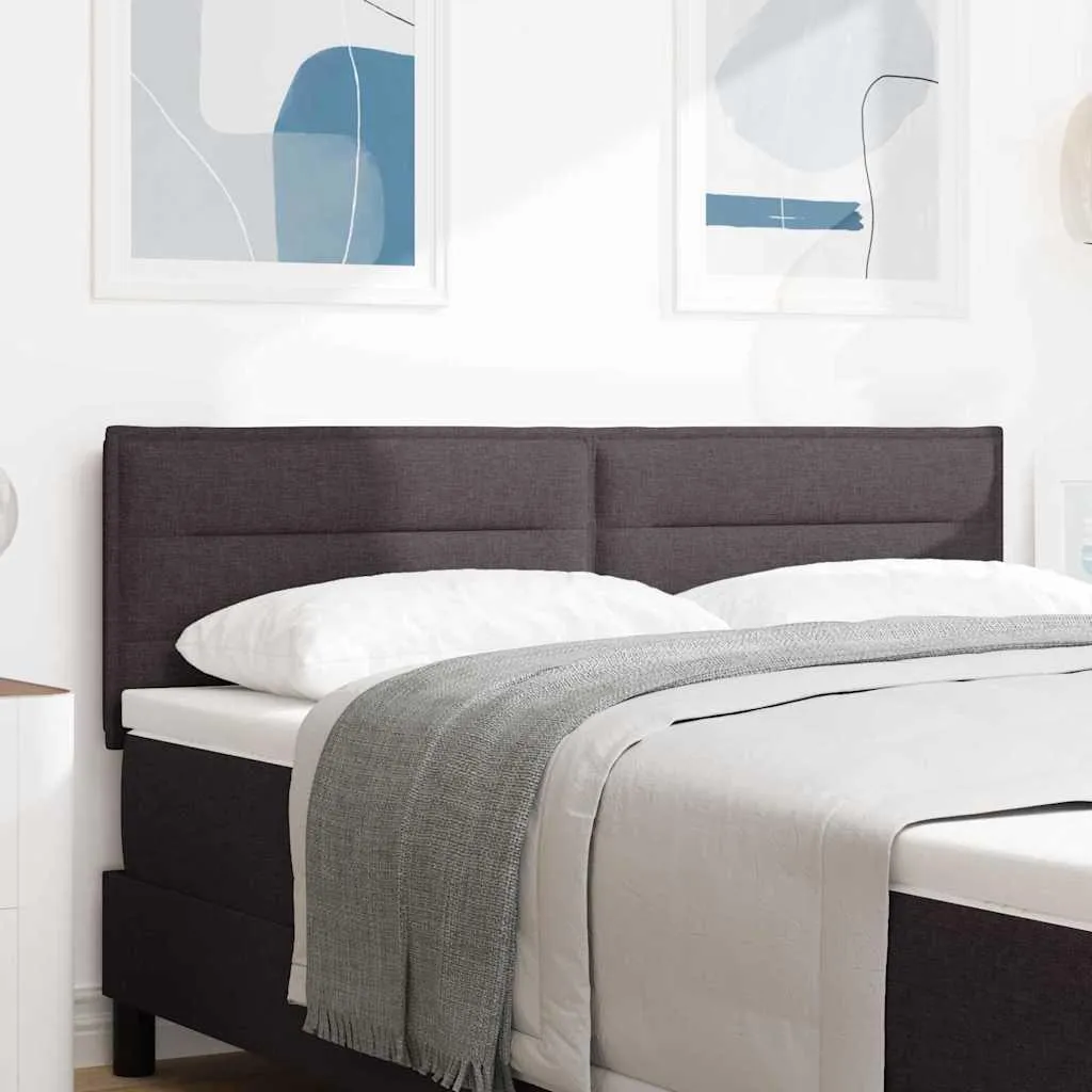 Testiera Letto Relax Marrone Scuro 144 cm con Luci LED - Notte da Sogno