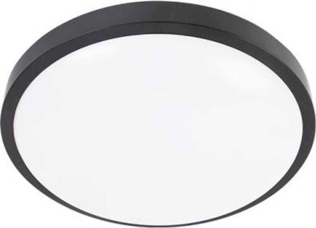 MasterLED LED Deckenleuchte 18W rund schwarz, 4000K Produktbild 