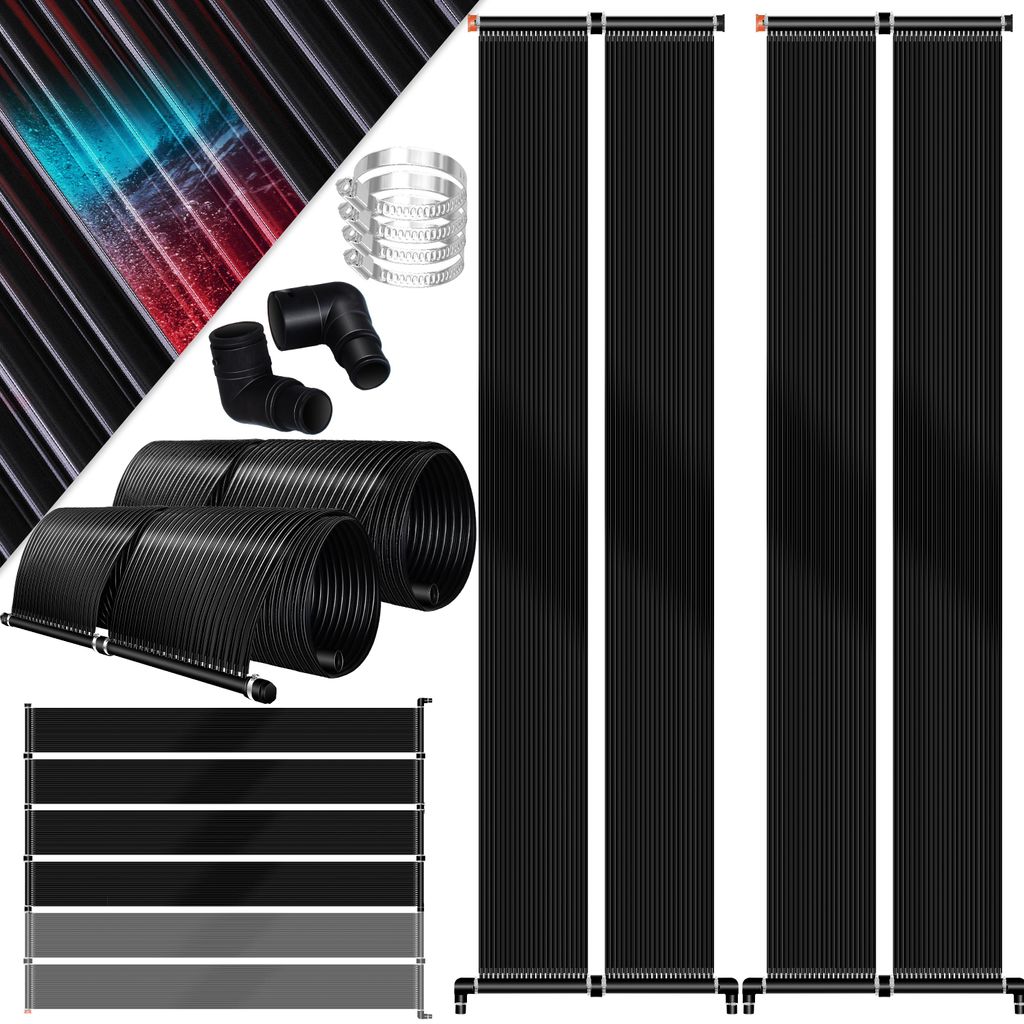 KESSER® Solarkollektor Poolheizung cm, Warmwasser Heizung Produktbild 