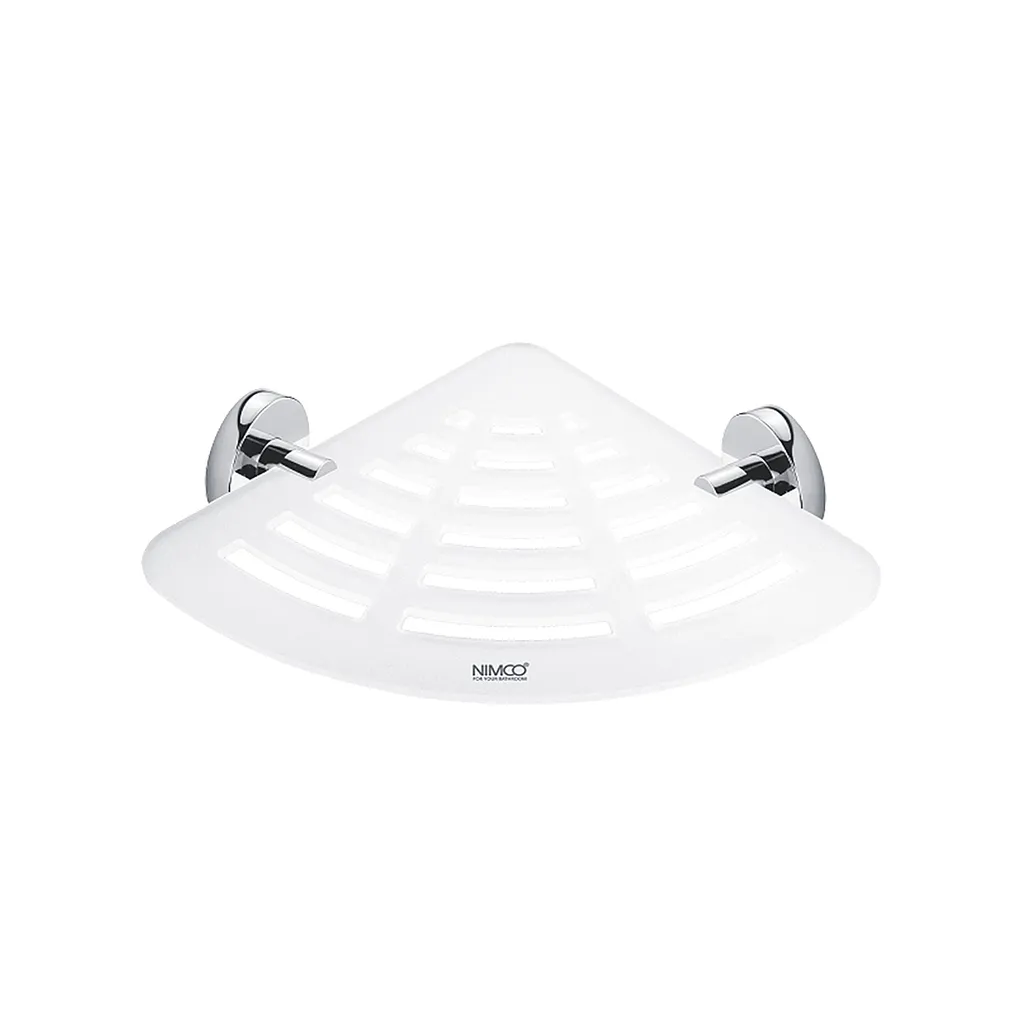 Étagère murale de douche Nimco UN X211-26 chromée, format 21x21 cm
