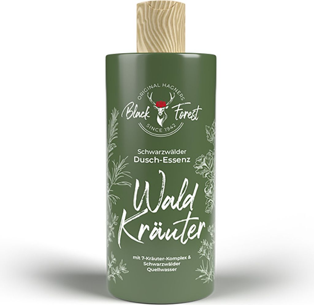 Original Hagners Black Forest Dusch-Essenz Waldkräuter 300 Produktbild 