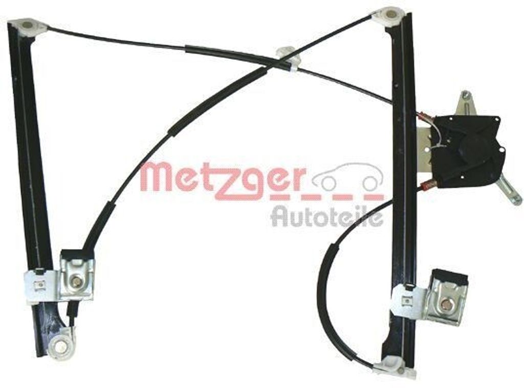 METZGER 2160136 Elektrischer Fensterheber Vorne Rechts für VW Lupo (6X1, 6E1) für SEAT AROSA (6H)