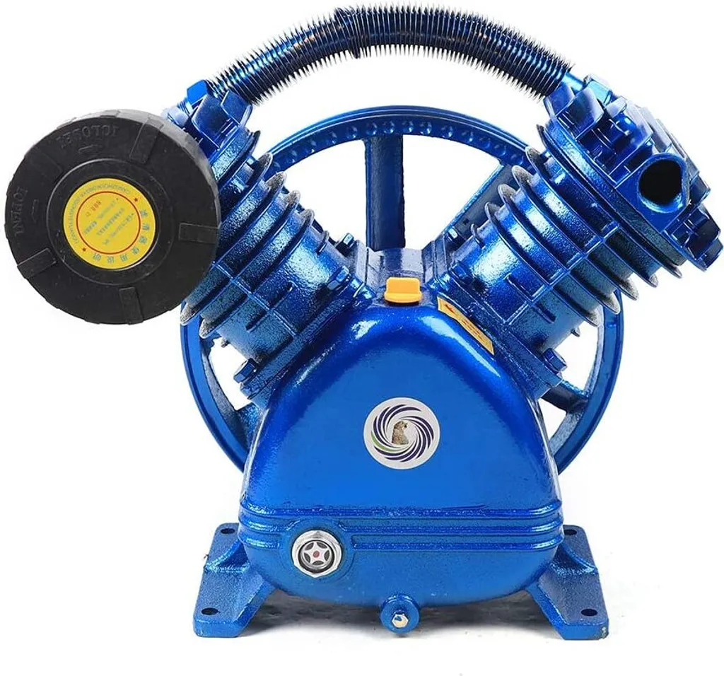 Tête de pompe pour compresseur d'air lubrifié 5.5HP fonte 600L/min