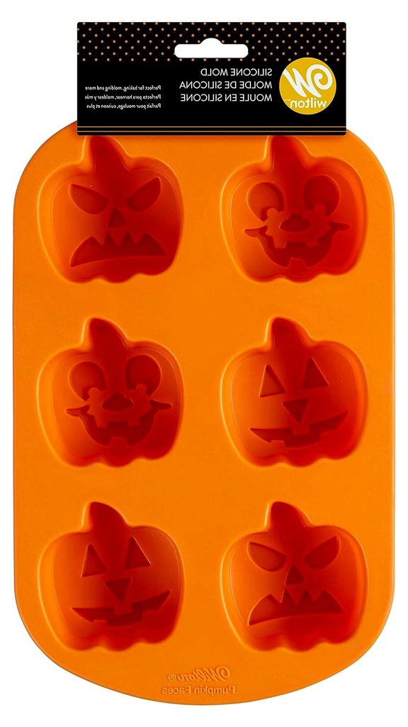 Silikonform "Kürbis" - Mini Jack-O-Lantern - Halloween