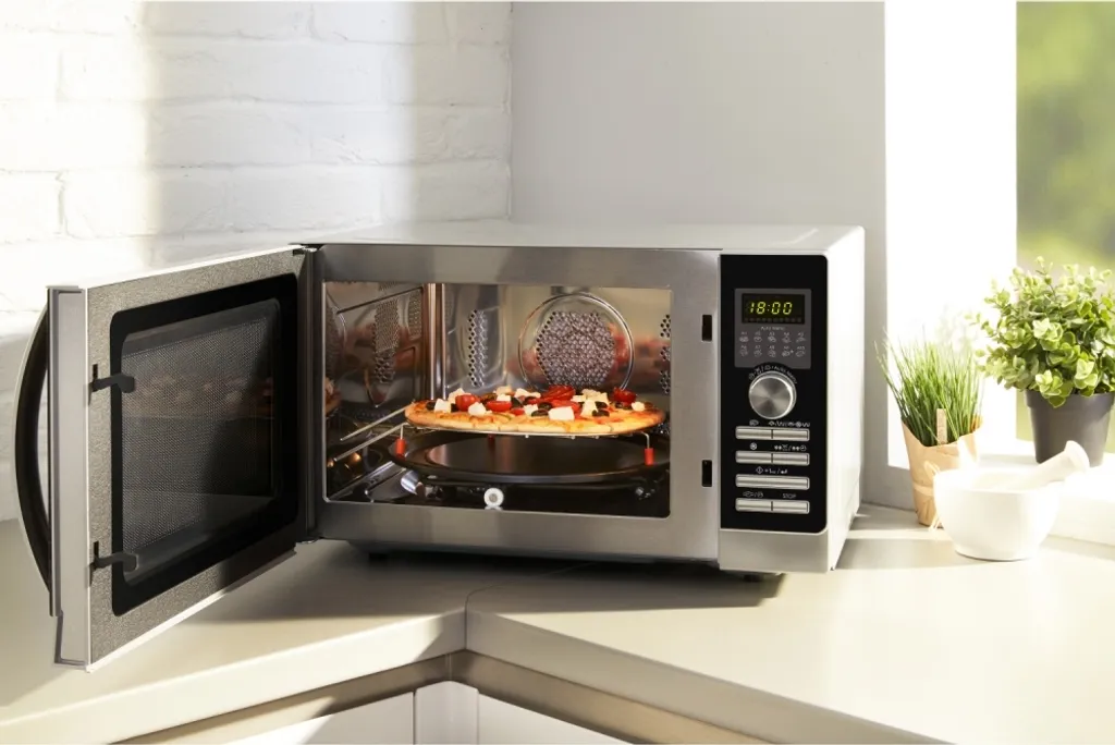 Four Micro-ondes Grill 25L Sharp R843INW 900W : Le Combiné Polyvalent - 7