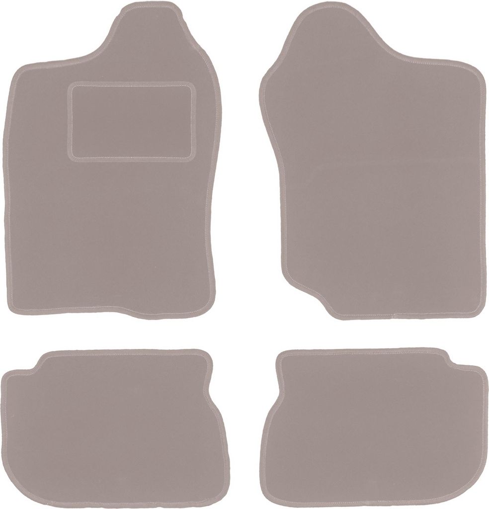 Velours-Autoteppiche für: Suzuki Jimny Suv (1998-2007) Beige