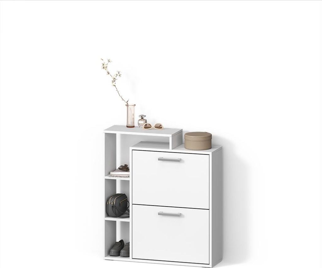 Schuhkipper Livinity Ortello Weiß 24.5 x 90 cm, Model 55823