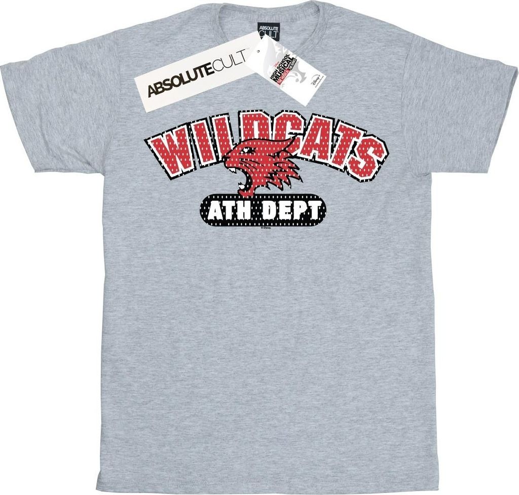 Disney - "High School Musical The Musical Wildcats" T-Shirt für Damen BI28259 (3XL) (Grau)