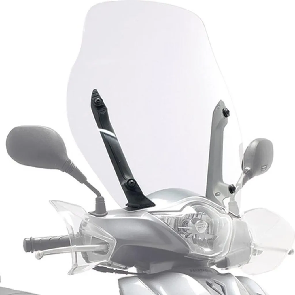 Bulle Kappa pour Honda SH 125I 150I 2012-2016 Transparente 53x50cm