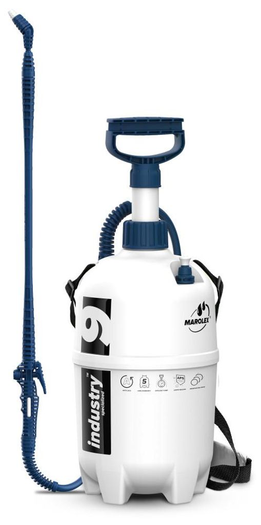 MAROLEX Spuitmachine, Industrieel, Zuurvaste serie, model 9 Productafbeelding 