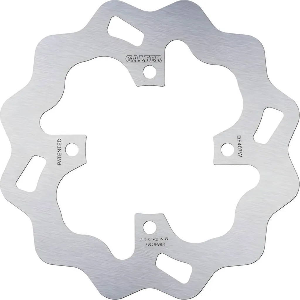 Disque de frein Galfer DF487W WAVE rigide arrière pour Yamaha TZR 50 80