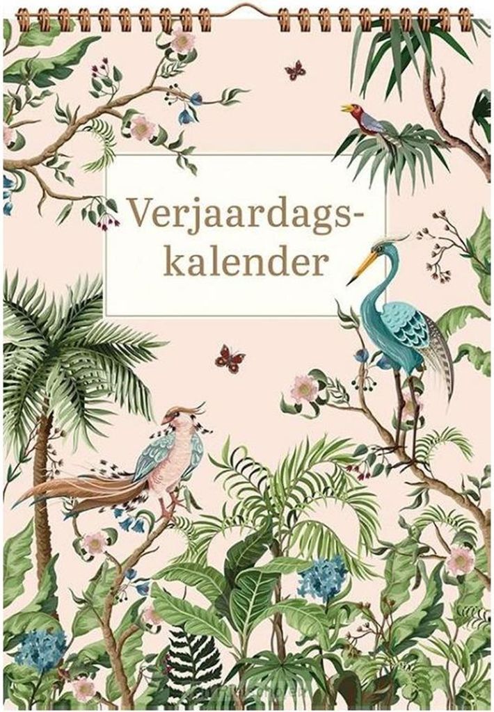 Deltas verjaardagskalender - tropical