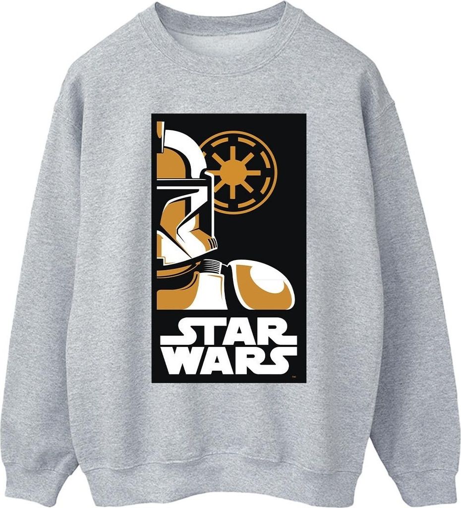 Star Wars - Sweatshirt für Herren BI45260 (L) (Grau)