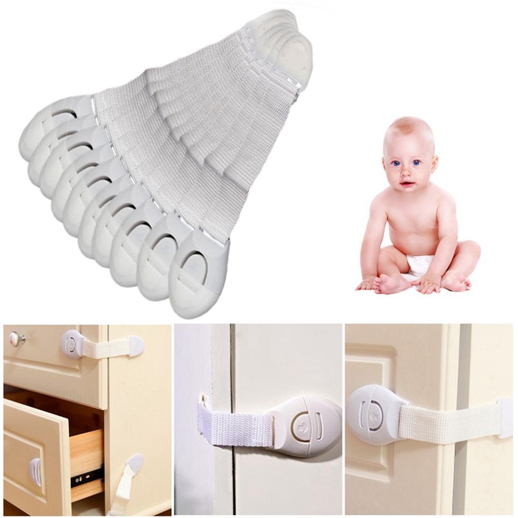4+1 8+3 Set Kindersicherung Magnet Schrankschloß Schubladensicherung Baby Schutz 