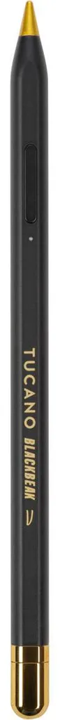 Tucano Stylo iPad Bec Noir - Stylet Tactile avec Rejet de la Paume Intégré