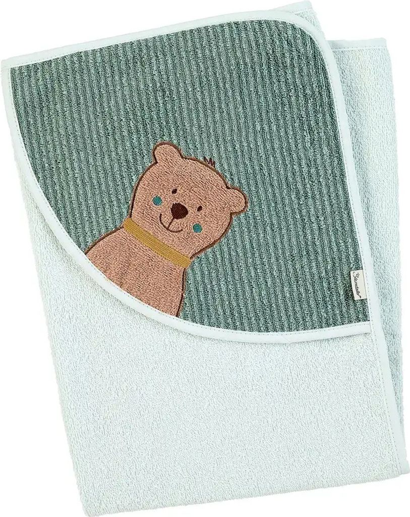 Sterntaler Badetuch 80x80 Ben hellgrün