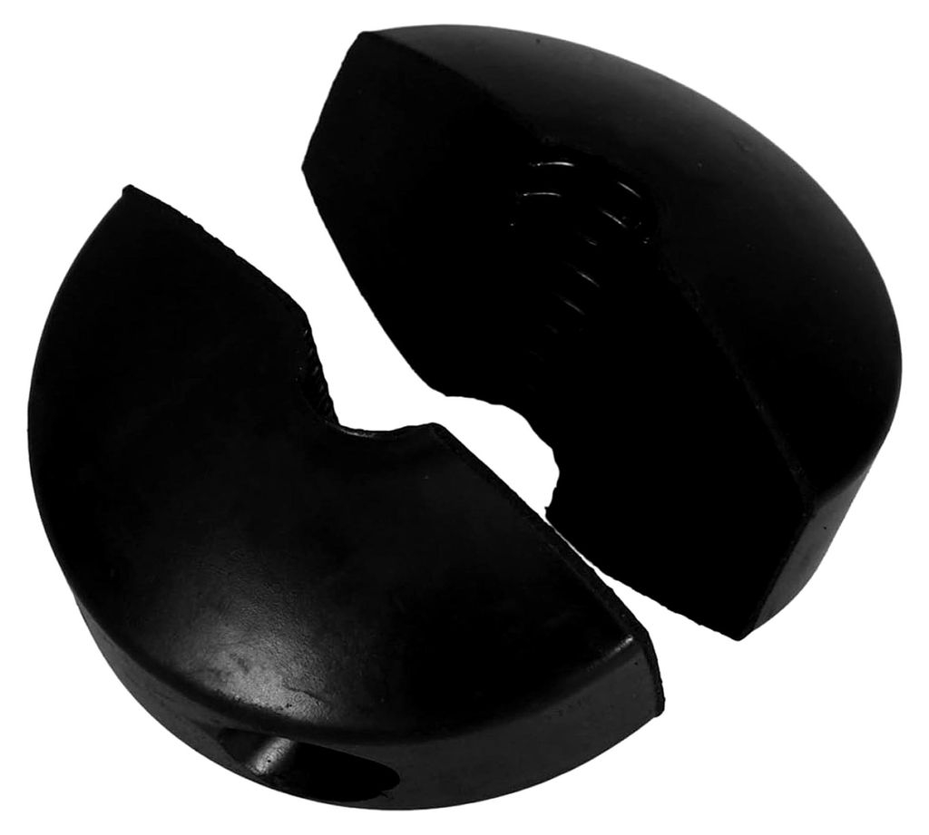 Gummistopper für Schlauchtrommel 195 mm für Luftschläuche, witterungsbeständig, universeller Kugelstopper für automatische Schlauchaufroller
