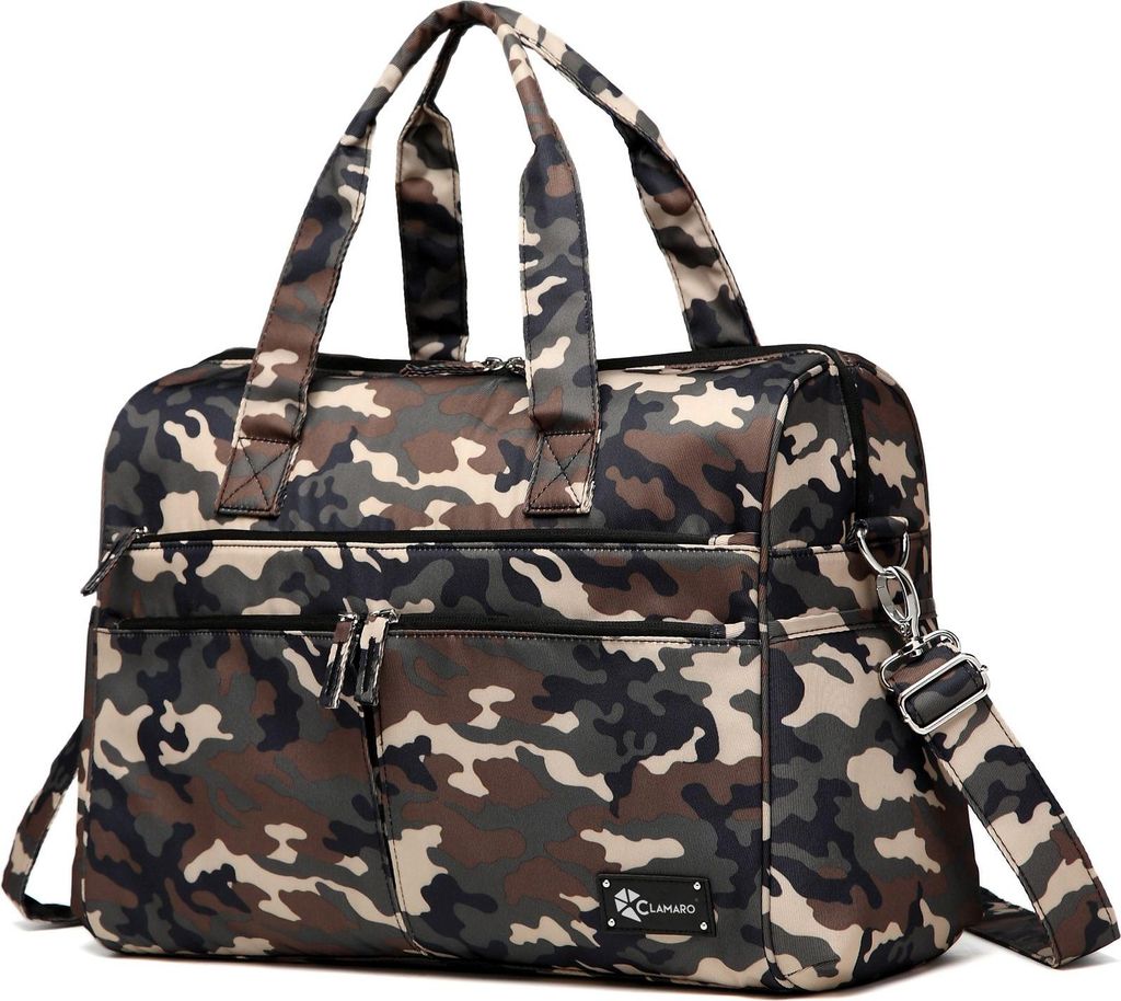 CLAMARO Wickeltasche Pflegetasche Kindertasche Babytasche Tragetasche Handtasche Rucksack, Thermo, Modell:CB210