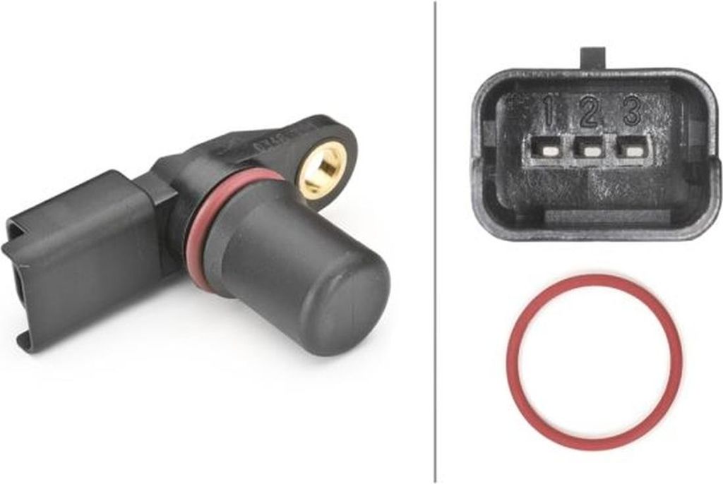 Sensor Nockenwellenposition Hallsensor 3-polig HELLA für u.a. RENAULT CLIO