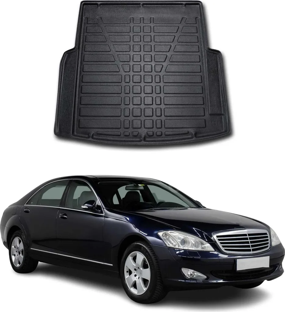 Vasca Baule Mercedes Classe S W221 2007-2013 | Gomma TPE Premium