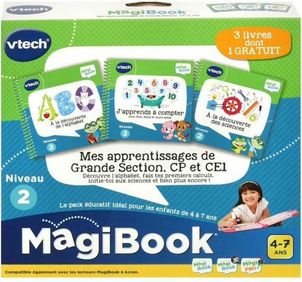 Libro interactivo infantil Vtech My learning in Grande Section