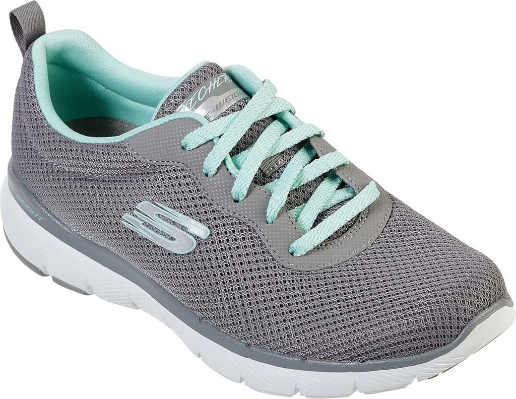 Skechers Sport Damen FLEX APPEAL 3.0 FIRST INSIGHT Sneakers Women Grau, Schuhgröße:35 EU