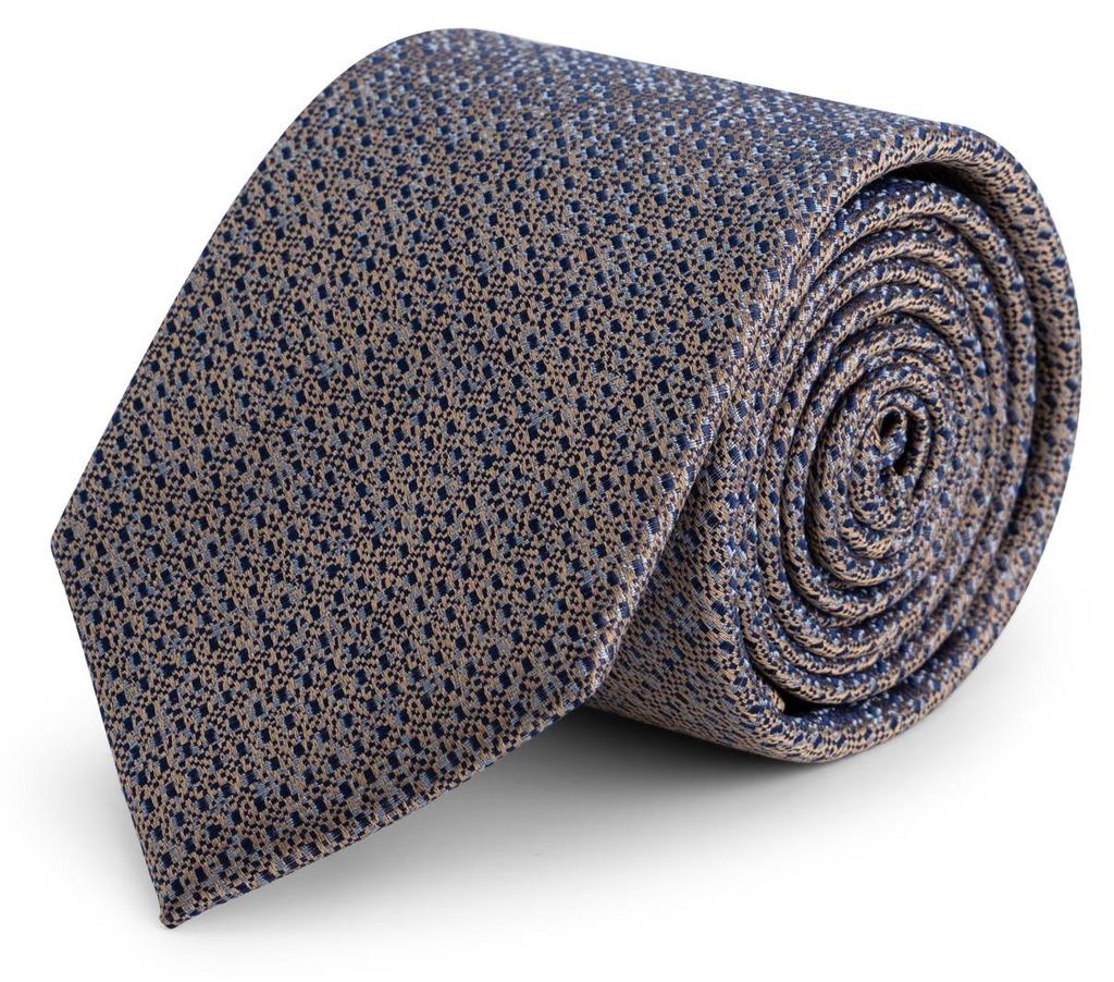 Gents – Krawatte – Herren Krawatte - Seide - Braun