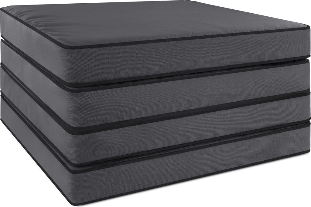 4er Set Stuhlkissen 40x40 cm 5 cm dick wasserdicht mit Produktbild 