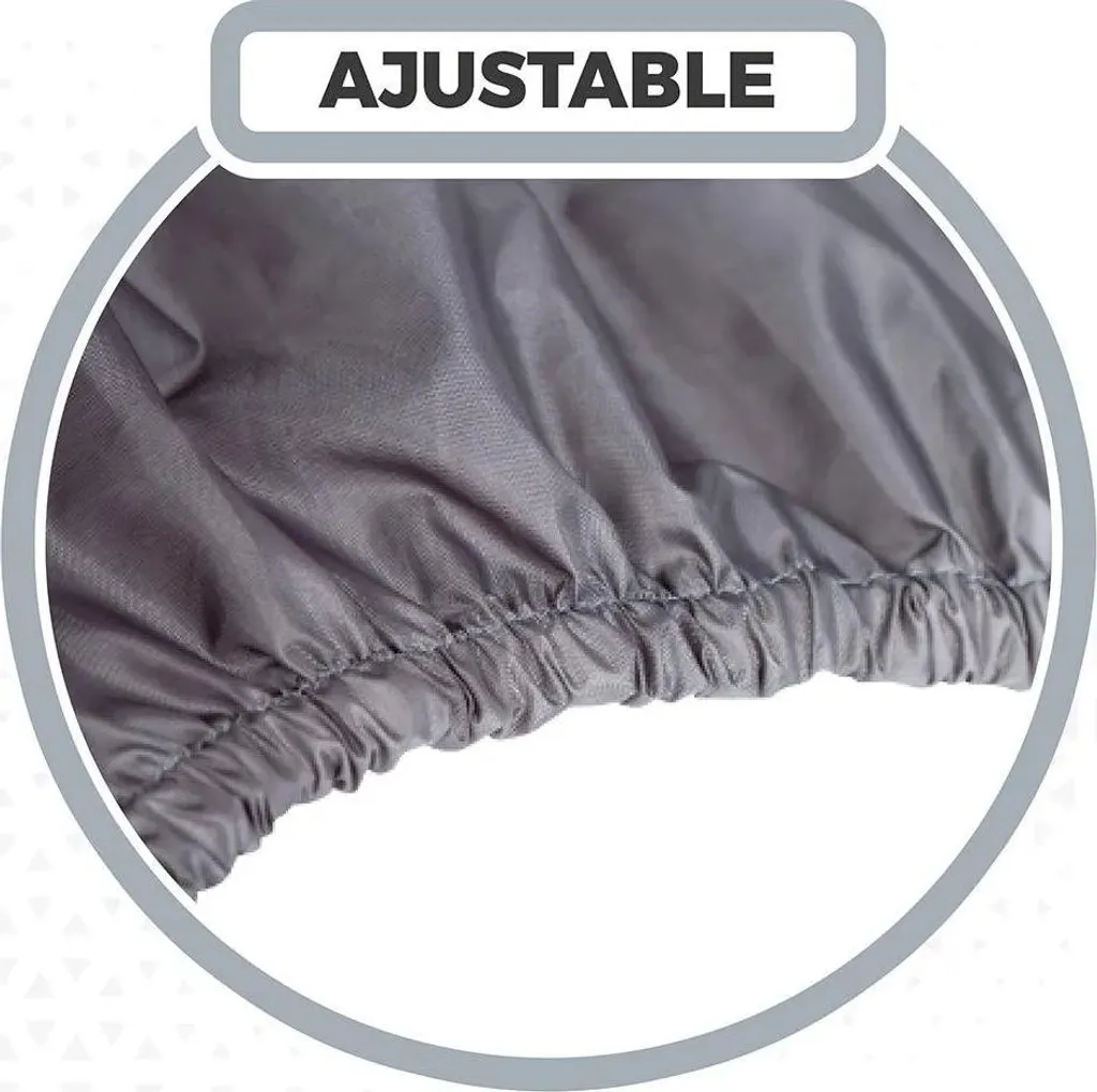 Housse active grise imperméable pour grande table - Format 200x130 cm - 3