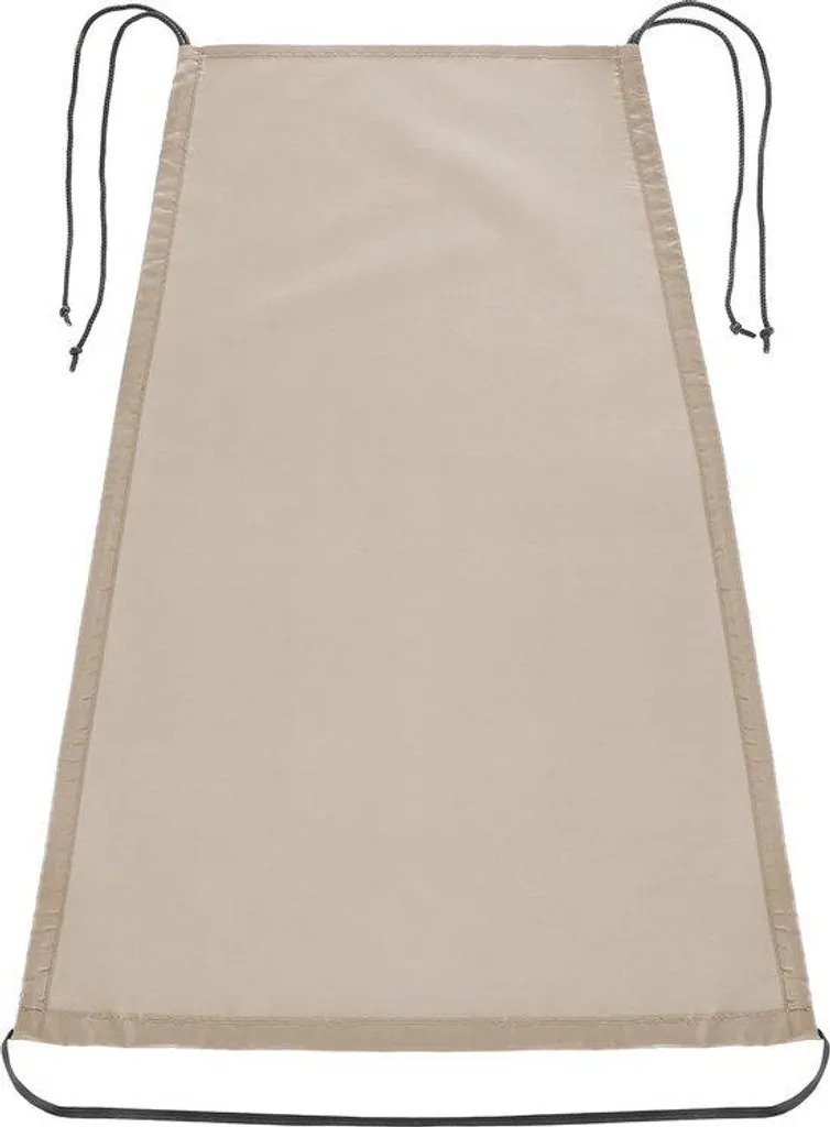 Protection solaire poussette beige UV 40+ pour protéger bébé du soleil