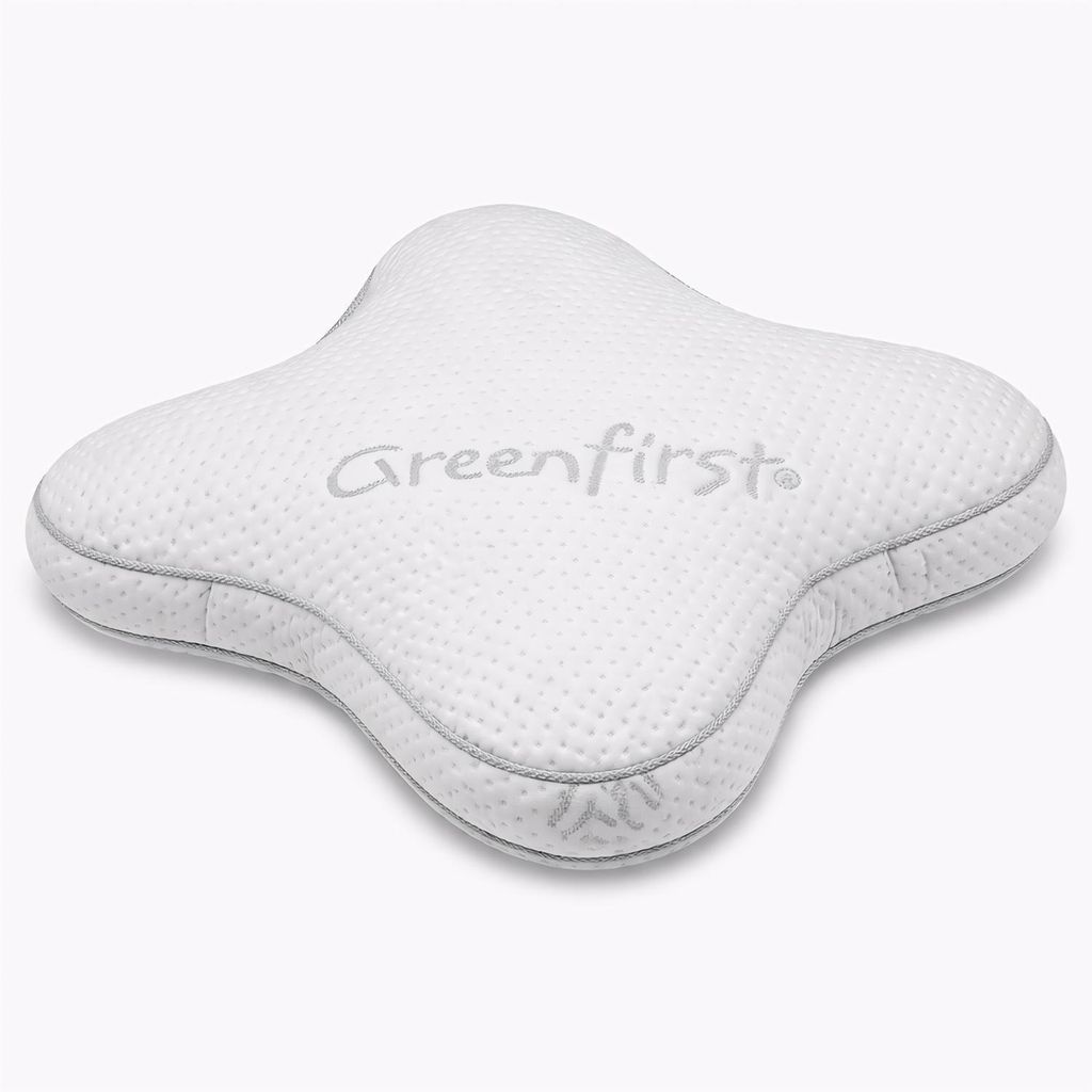 Sleezzz Premium Gelschaum Kontur- und Bauchschläfer Kissen