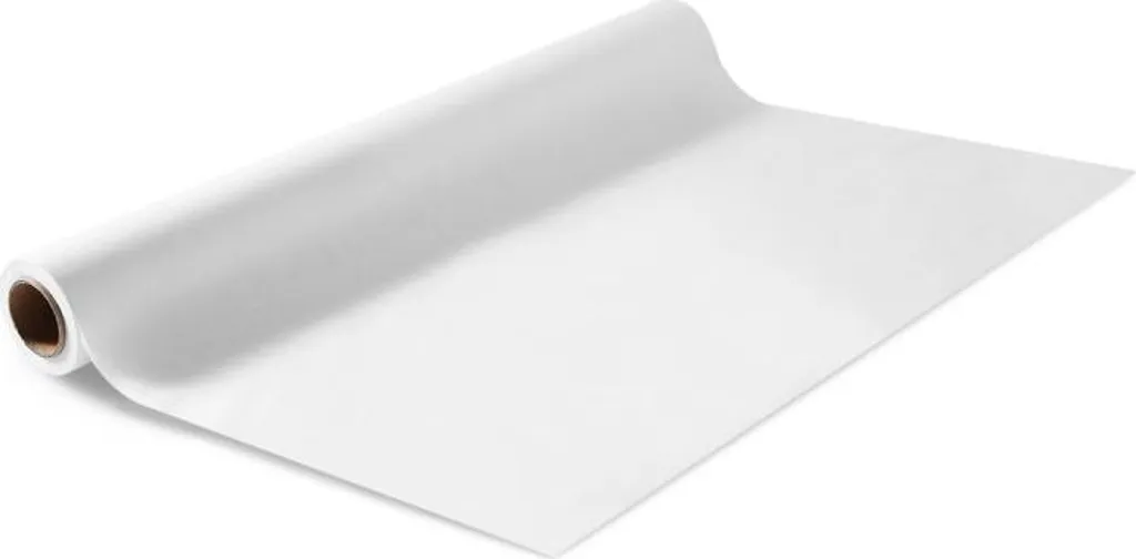 Drap d'examen médical en papier crêpé blanc 53cm x 38m - Carton de 12 pcs