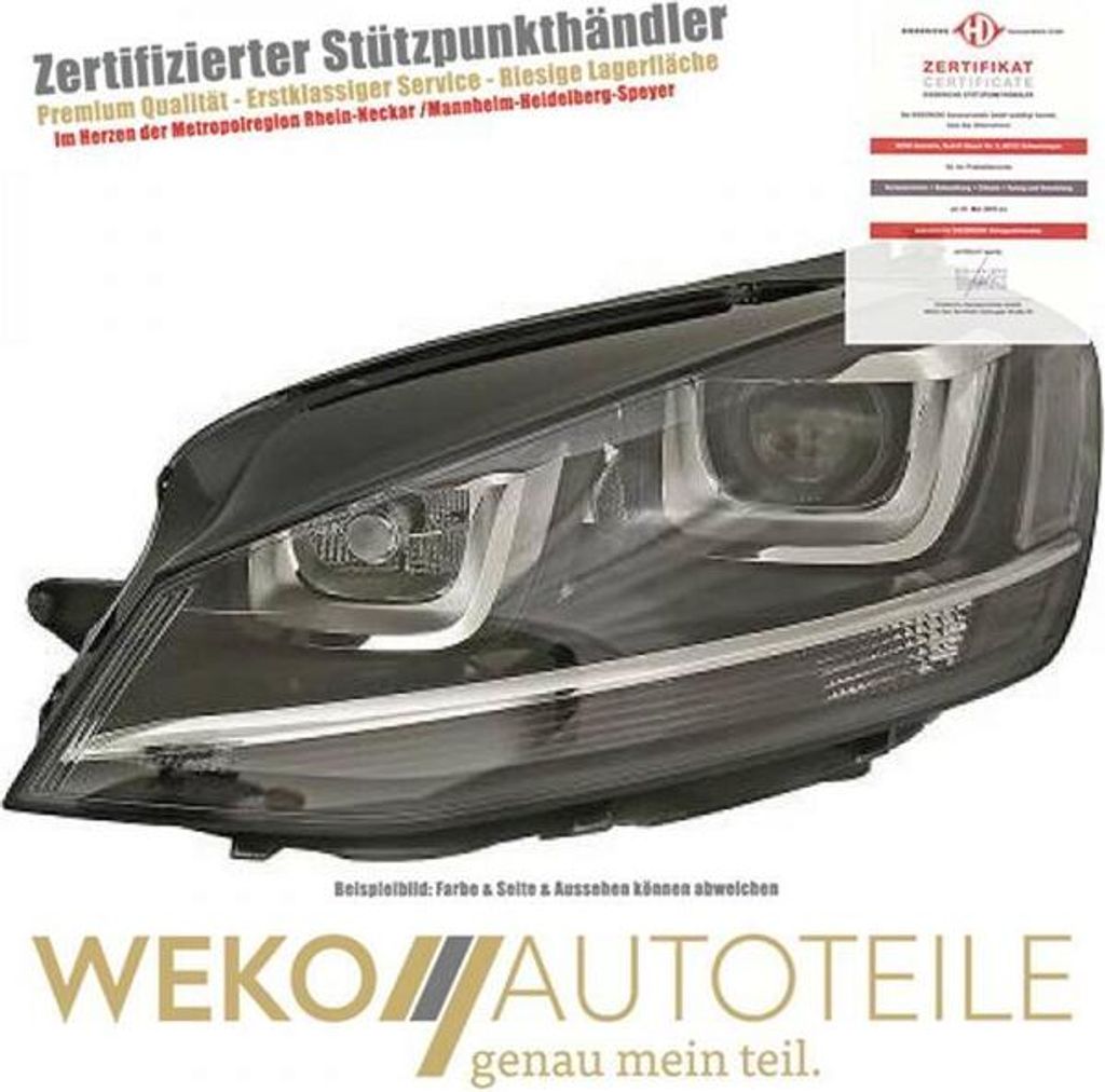Scheinwerfer links DIEDERICHS 2216083 für VW