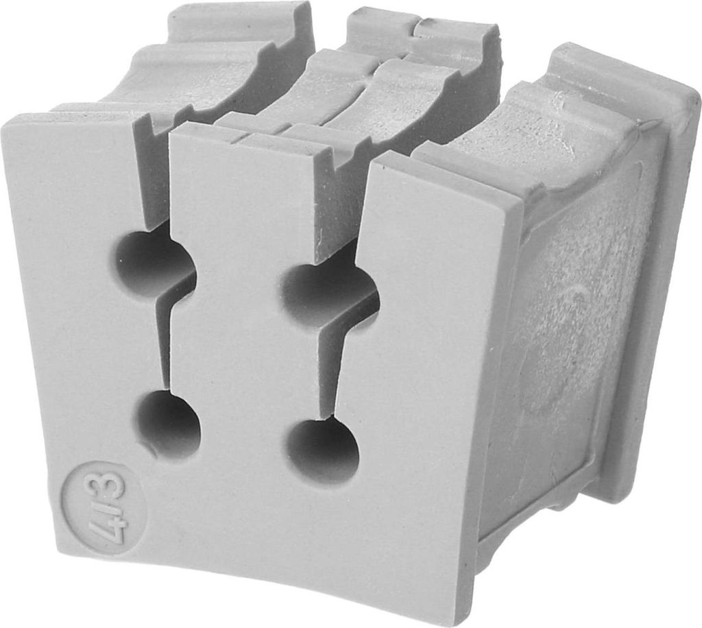 icotek Kabeltülle klein Klemmbereich 3,0mm Mehrfachdichtung 4x3,0mm Temperaturbereich -40°C bis 90°C - 1 Stück