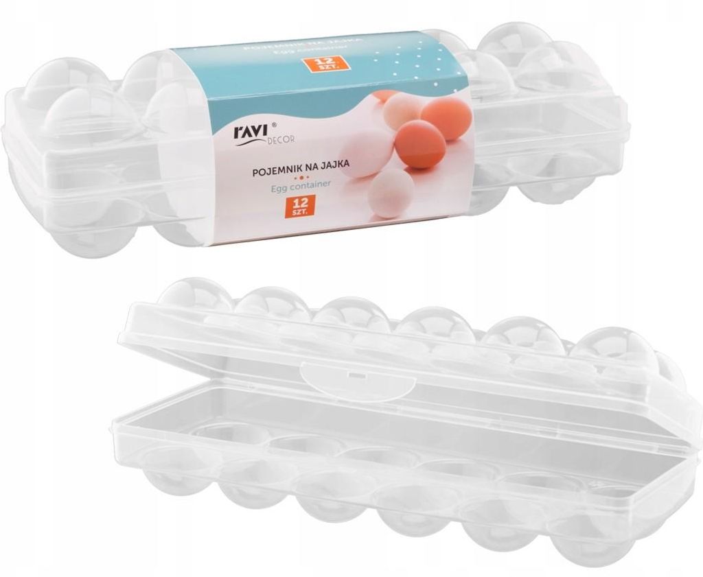 Pojemnik na jajka plastik 12szt pojemnik do transportu Zdjęcie produktu 