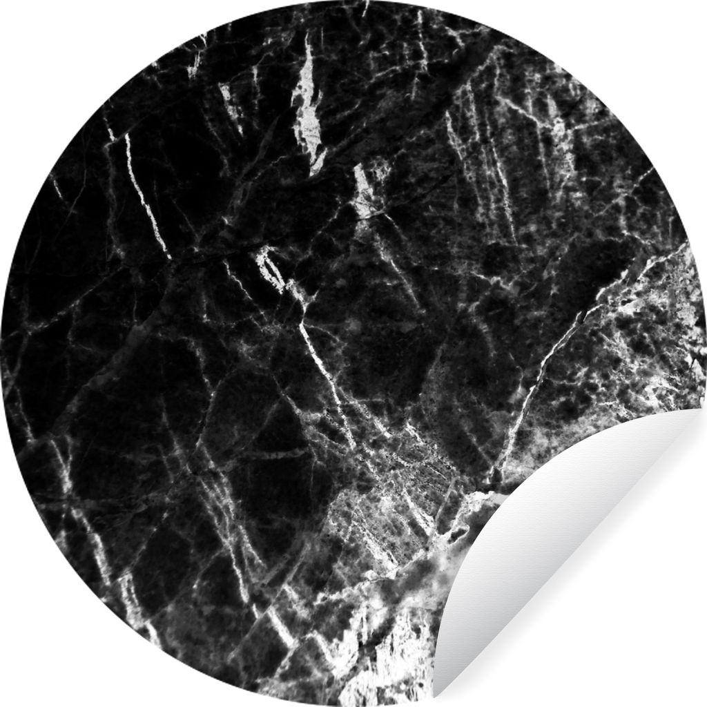 MuchoWow - Tapetenkreis - Wandbild rund - Schlafzimmerdekoration - Wanddeko - runde Tapete - Kunst für zu Hause